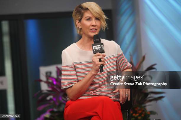Actress Jenna Elfman attends Build Series to discuss "Imaginary Mary" at Build Studio on March 28, 2017 in New York City.