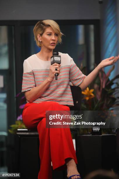 Actress Jenna Elfman attends Build Series to discuss "Imaginary Mary" at Build Studio on March 28, 2017 in New York City.