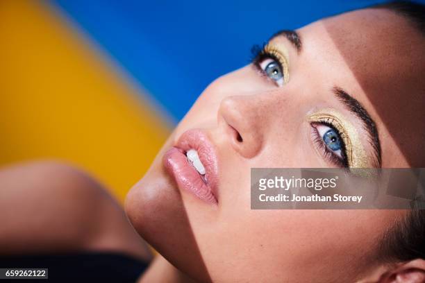 luxury beauty female - trucco per il viso foto e immagini stock