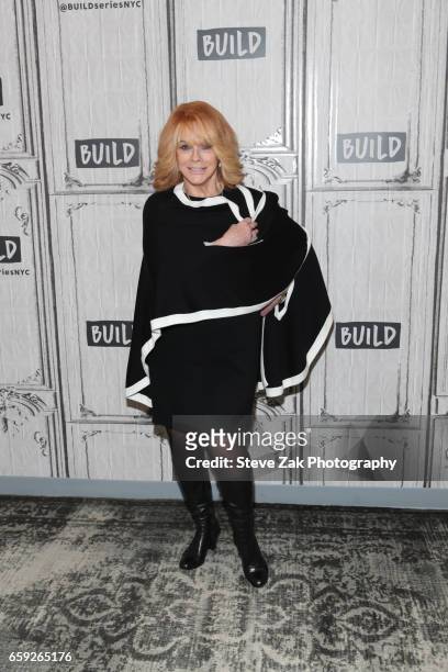 Actress Ann-Margret attends Build Serie to discuss "Going In Style" at Build Studio on March 28, 2017 in New York City.