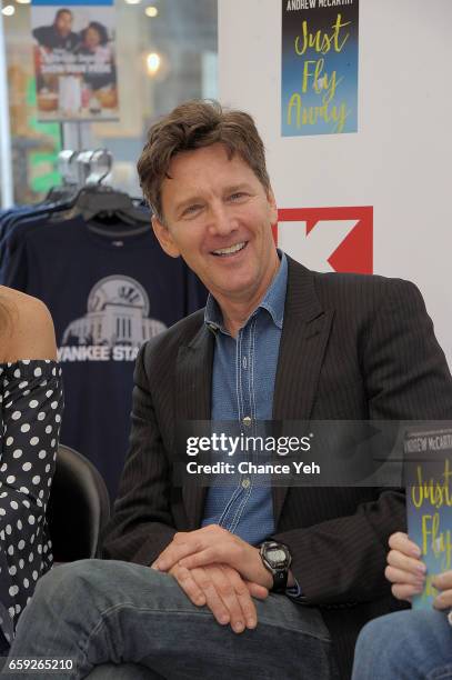 Andrew McCarthy attends The Moms In Conversation at Kmart on March 28, 2017 in New York City.