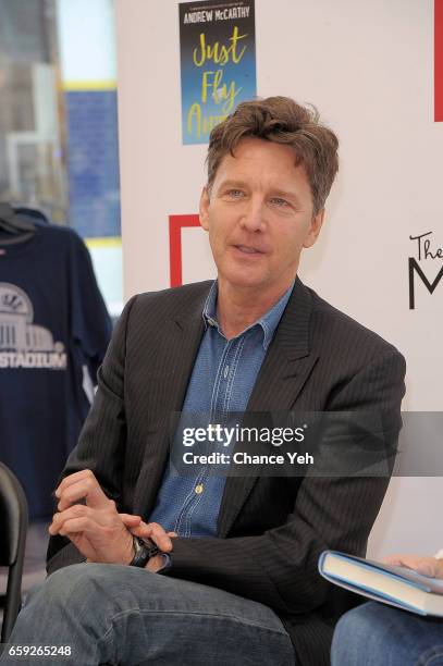 Andrew McCarthy attends The Moms In Conversation at Kmart on March 28, 2017 in New York City.