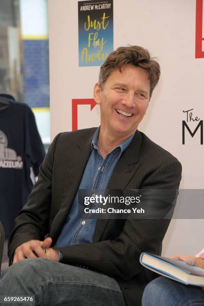 Andrew McCarthy attends The Moms In Conversation at Kmart on March 28, 2017 in New York City.