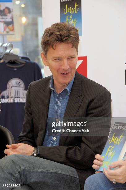Andrew McCarthy attends The Moms In Conversation at Kmart on March 28, 2017 in New York City.
