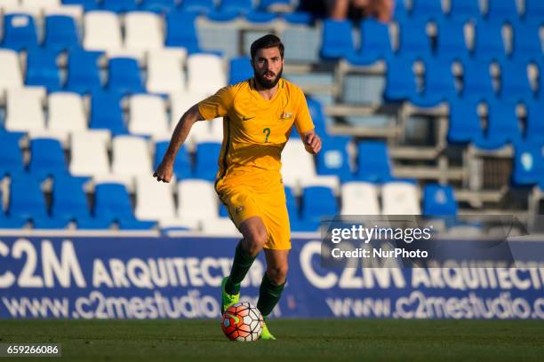 Nicholas Cowburn during the friendly match of national teams U21 of Australia vs. Finland in Pinatar Arena, Murcia, SPAIN. March, 27th 2017 .