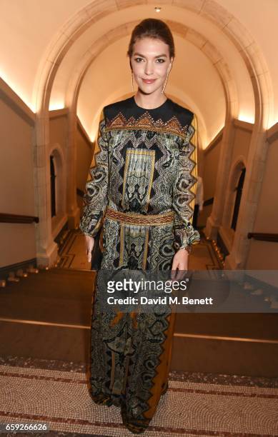 Arizona Muse attends the Portrait Gala 2017 sponsored by William & Son at the National Portrait Gallery on March 28, 2017 in London, England.