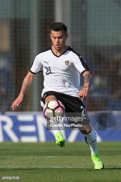 Sasha Horvath during the friendly match of national teams U21 of Austria vs. The Netherlands in Pinatar Arena, Murcia, SPAIN. March, 27th 2017 .