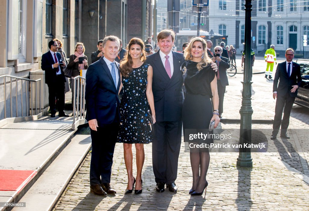 President of Argentina Mauricio Visits The Netherlands : Day Two