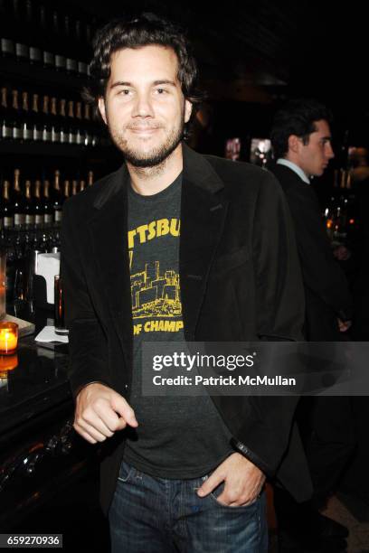 Scott Sartiano attends Moët & Chandon Private Oscar Viewing Party at 1OAK on February 22, 2009 in New York City.