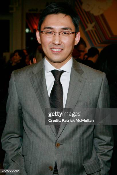 Park Sehun attends MUSEUM OF MODERN ART and HYUNDAICARD Celebrate The Launch of DESTINATION SEOUL at MoMa Design Store on February 10, 2009 in New...
