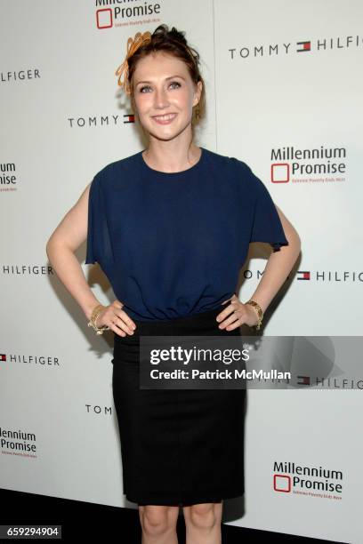 Carice van Houten attends Opening of the TOMMY HILFIGER Fifth Avenue Global Flagship Store at Tommy Hilfiger Fifth Avenue on September 17, 2009 in...