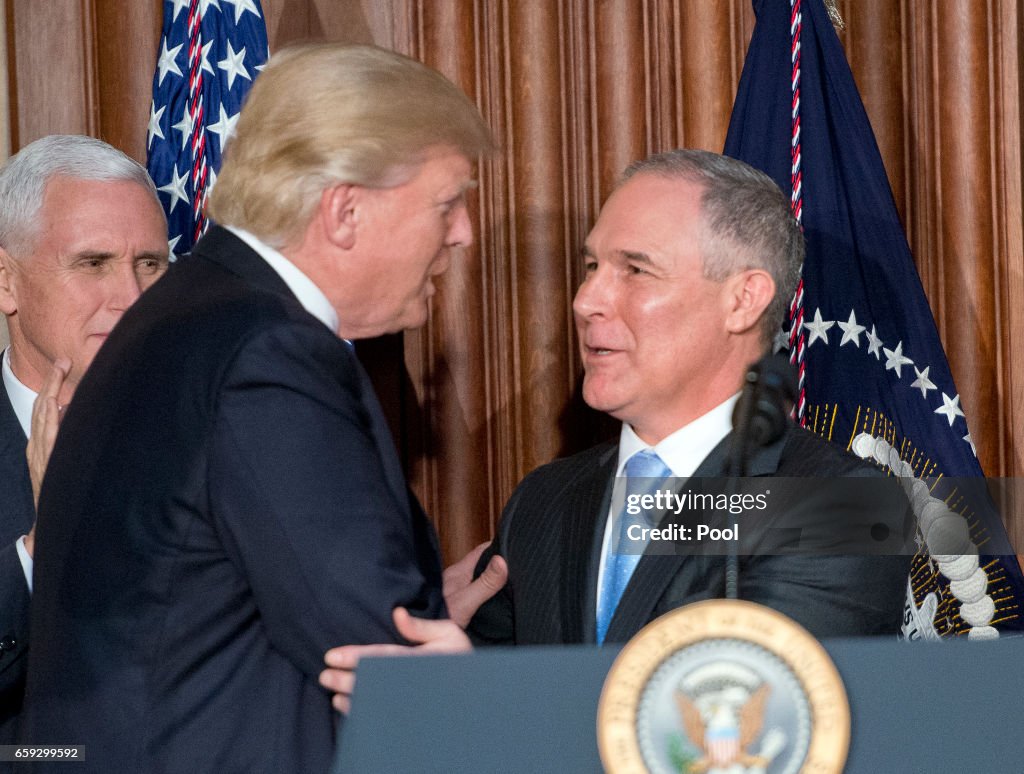 President Trump Signs Energy Independence Executive Order