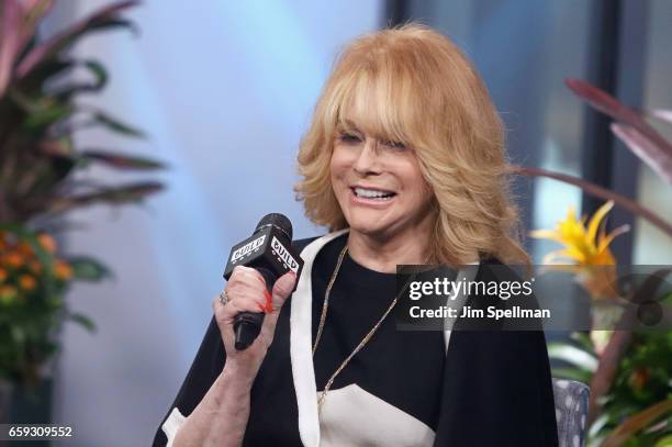 Actress Ann Margret attends the Build series to discuss "Going In Style" at Build Studio on March 28, 2017 in New York City.