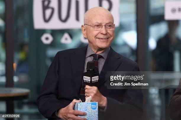 Actor Alan Arkin attends the Build series to discuss "Going In Style" at Build Studio on March 28, 2017 in New York City.