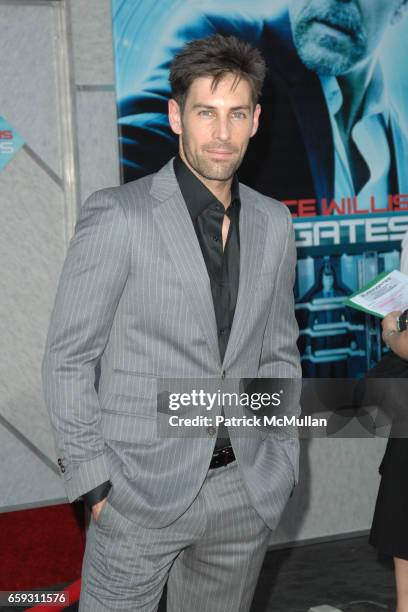 Jordan Belfi attends SURROGATES WORLD PREMIERE at El Capitan Theatre on September 24, 2009 in Hollywood, California.