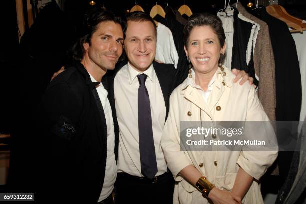 Greg Lauren, Rob Speyer and Beth Rudin DeWoody attend GREG LAUREN Presents ALTERATION at 28 Wooster St on September 24, 2009 in New York City.