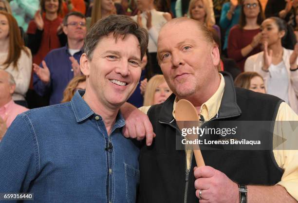 Andrew McCarthy and Nelly Furtado are the guests today, Tuesday, March 29, 2017 on Walt Disney Television via Getty Images's "The Chew." "The Chew"...