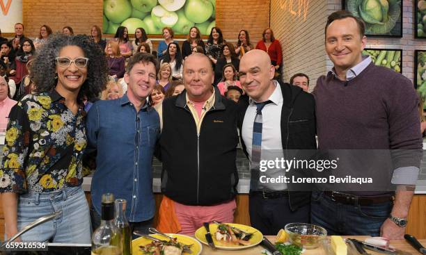 Andrew McCarthy and Nelly Furtado are the guests today, Tuesday, March 29, 2017 on Walt Disney Television via Getty Images's "The Chew." "The Chew"...