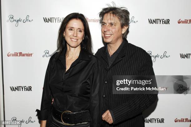 Julie Taymor and Elliot Goldenthal attend VANITY FAIR & Apparition host the U.S. Premiere of“BRIGHT STAR” at The Paris Theater on September 14, 2009...