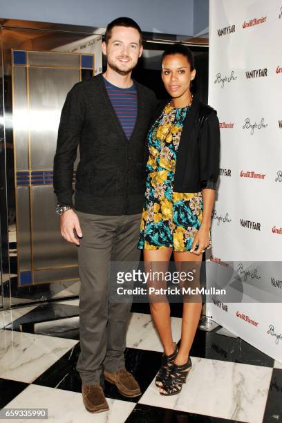 Damien Fahey and Grasie Mercedes attend VANITY FAIR & Apparition host the U.S. Premiere of “BRIGHT STAR” at The Paris Theater on September 14, 2009...