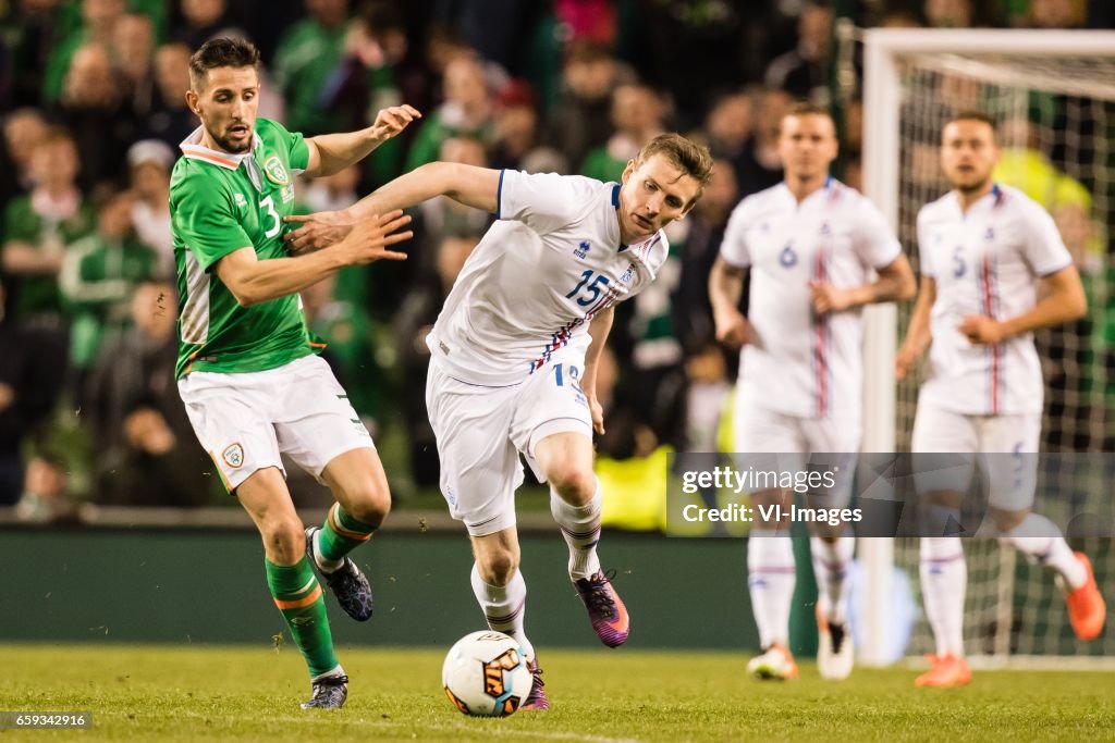 Friendly match"Ireland v Iceland"