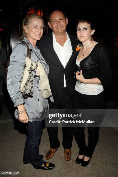 Edie Parker, John Demsey and Danielle Parker attend ANOTHER MAGAZINE Dinner/Party at Jane Hotel on September 14, 2009 in New York City.