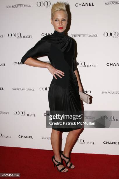 Kate Nauta attends CHANEL hosts the New York premier ofSony Pictures ClassicsCOCO BEFORE CHANEL at Paris Theatre on September 15, 2009 in New York...