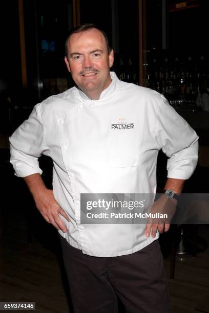 Charlie Palmer attends AUREOLE Grand Opening to Benefit CITYMEALS-ON-WHEELS at Aureole on September 15, 2009 in New York City.