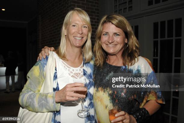 Leslie Klotz and Marilyn Heston attend Lee Daniels Film PRECIOUS after Screening Dinner Hosted by Marcia and Richard Mishaan at Marcia and Richard...