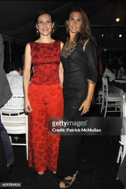 Princess Alexandra of Greece and Whitney Fairchild attend Lee Daniels Film PRECIOUS after Screening Dinner Hosted by Marcia and Richard Mishaan at...