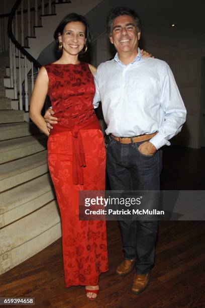 Princess Alexandra of Greece and Richard Mishaan attend Lee Daniels Film PRECIOUS after Screening Dinner Hosted by Marcia and Richard Mishaan at...