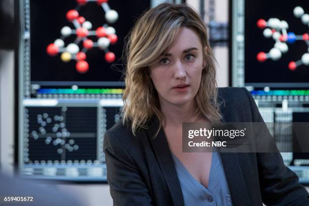 Senile Lines" Episode 218 -- Pictured: Ashley Johnson as Patterson --