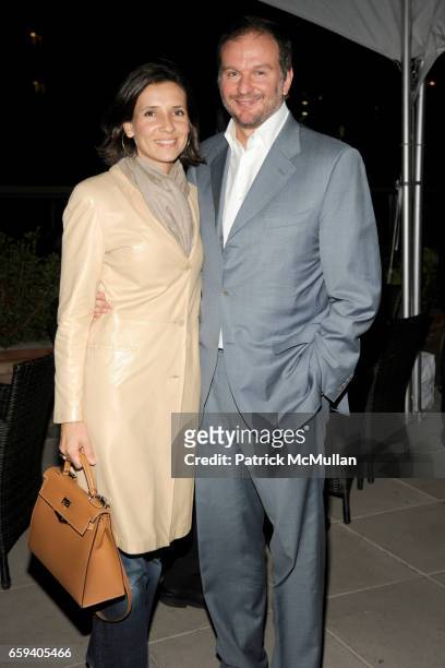 Princess Alexandra of Greece and Nicolas Mirzayantz attend THE CINEMA SOCIETY & THE NEW YORKER host the after party for "BEYOND A REASONABLE DOUBT"...