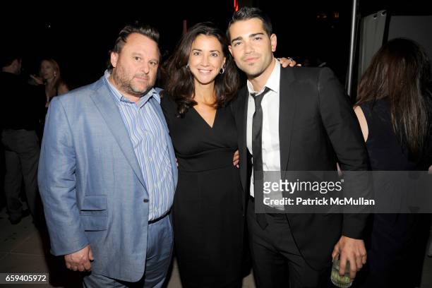 Christopher Williams, Nancy DeMaio and Jesse Metcalfe attend THE CINEMA SOCIETY & THE NEW YORKER host the after party for "BEYOND A REASONABLE DOUBT"...