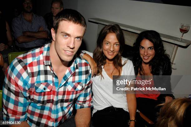 Stewart Bradley, Kelly Klein and Jen Regan attend Screening of THE COVE, Hosted by Fisher Stevens and Russell Simmons at Norwood on September 9, 2009...