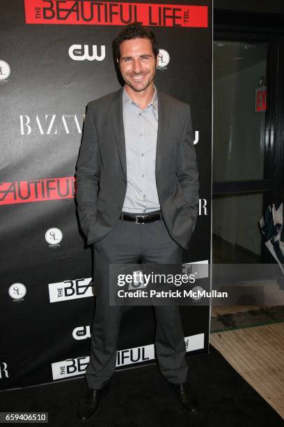 Ed Wood attends The CW and Harper’s Bazaar Launch of "The Beautiful Life: TBL" at the New SL Lounge on September 12, 2009 in New York City.