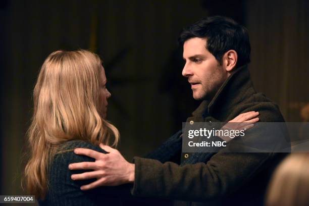 The End" Episode 613 -- Pictured: Claire Coffee as Adalind Schade, David Giuntoli as Nick Burkhardt --