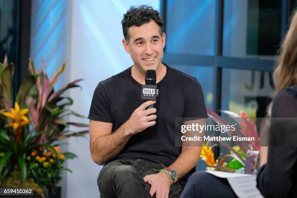 Musician Joshua Radin attends Build Series to discuss "The Fall" at Build Studio on March 28, 2017 in New York City.