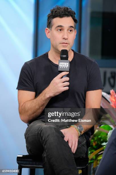 Musician Joshua Radin attends Build Series to discuss "The Fall" at Build Studio on March 28, 2017 in New York City.