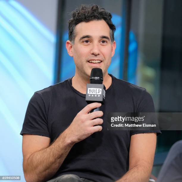 Musician Joshua Radin attends Build Series to discuss "The Fall" at Build Studio on March 28, 2017 in New York City.