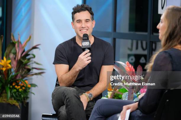 Musician Joshua Radin attends Build Series to discuss "The Fall" at Build Studio on March 28, 2017 in New York City.