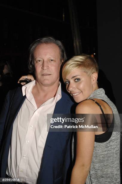 Patrick McMullan and Amanda Leigh Dunn attend ALEXANDER WANG After Party at The Gas Station at Milk Studios on September 12, 2009 in New York City.