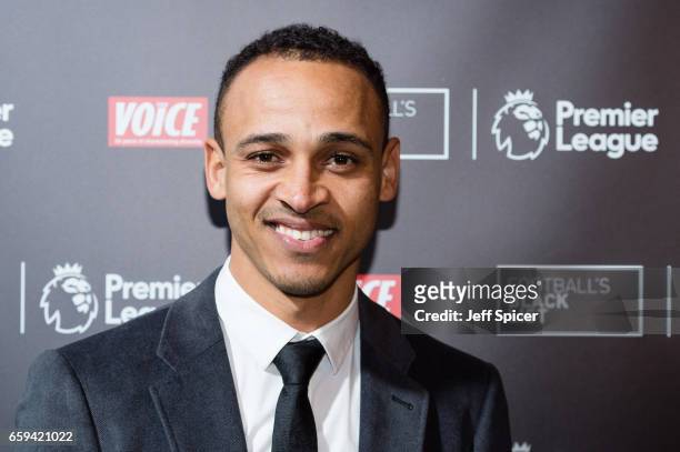 Peter Odemwingie attends the Football Black List 2016 at Village Underground on March 28, 2017 in London, England.
