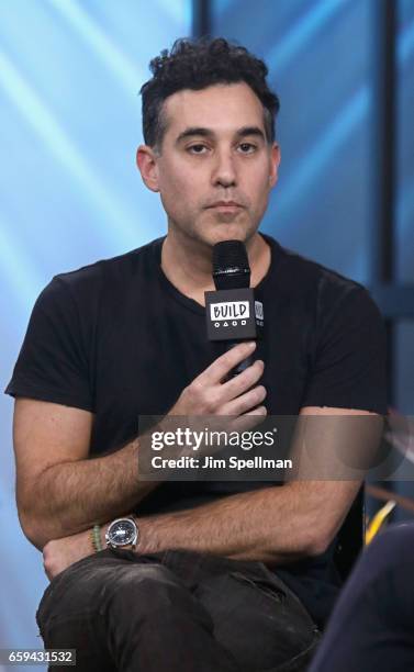 Singer/songwriter Joshua Radin attends the Build series to discuss "The Fall" at Build Studio on March 28, 2017 in New York City.