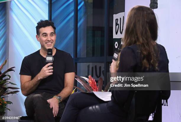 Singer/songwriter Joshua Radin attends the Build series to discuss "The Fall" at Build Studio on March 28, 2017 in New York City.
