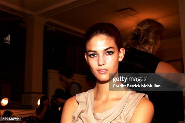 Kendra Spears attends OSCAR DE LA RENTA CLOTHING LINE Spring/Summer 2010 Collection at 583 Park Avenue on September 16, 2009 in New York City.