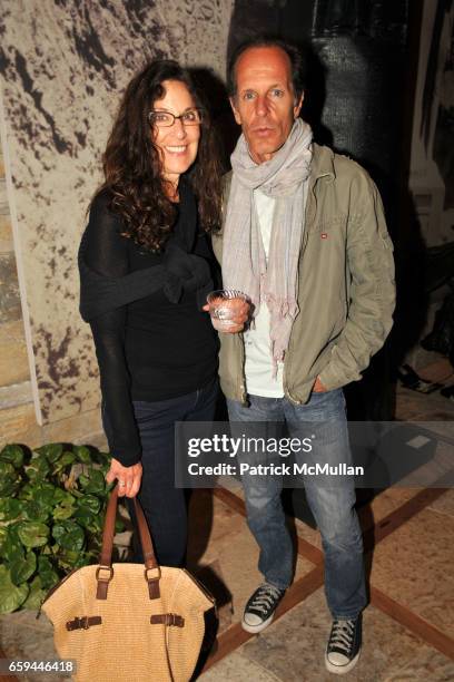 Susan Penzner and Michael Halsband attend A Special Preview Screening of A PASSION FOR GIVING, A Film by ROBIN BAKER LEACOCK at Ross School on...