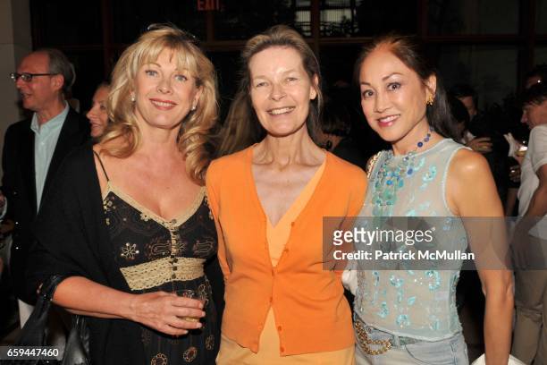 Paola Bacchini, Mona Arnold and Lucia Hwong Gordon attend A Special Preview Screening of A PASSION FOR GIVING, A Film by ROBIN BAKER LEACOCK at Ross...