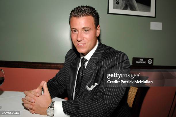 Tom McArdle attends RON GALELLA Book Party for "VIVA L'ITALIA" Hosted by PATRICK MCMULLAN at Pasta Bar at Ancora on September 22, 2009 in New York.