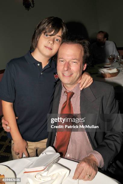 Damon Rush and George Rush attend RON GALELLA Book Party for "VIVA L'ITALIA" Hosted by PATRICK MCMULLAN at Pasta Bar at Ancora on September 22, 2009...